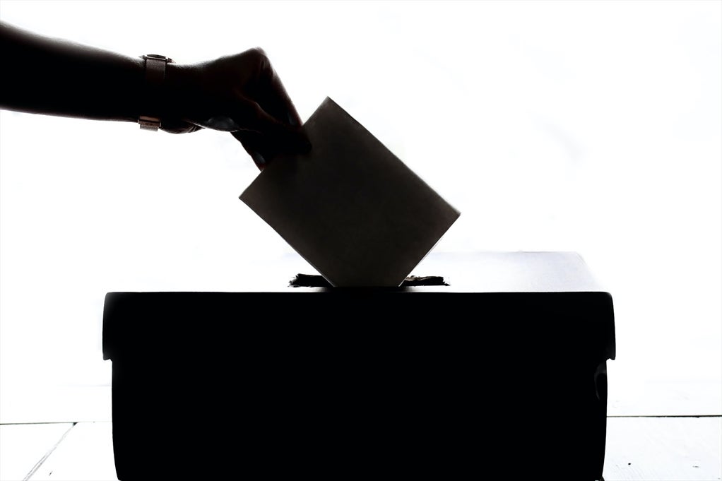 ballot silhouette