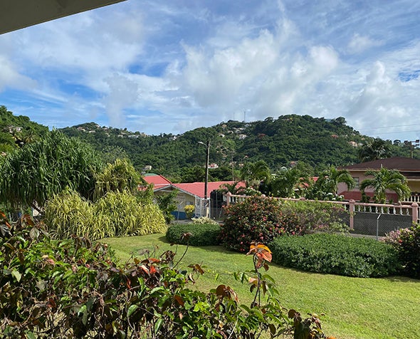 The carribean country of Grenada is shown.