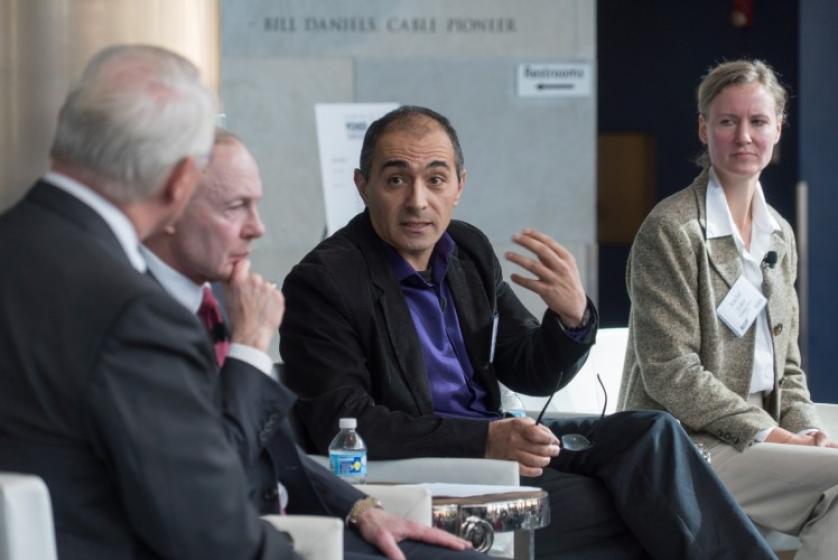 Christopher Hill, Nader Hashemi, Rachel Epstein and Gen. Charles Jacoby